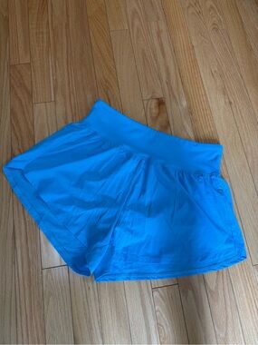 DSG Blue Athletic Short with Built-In Underwear